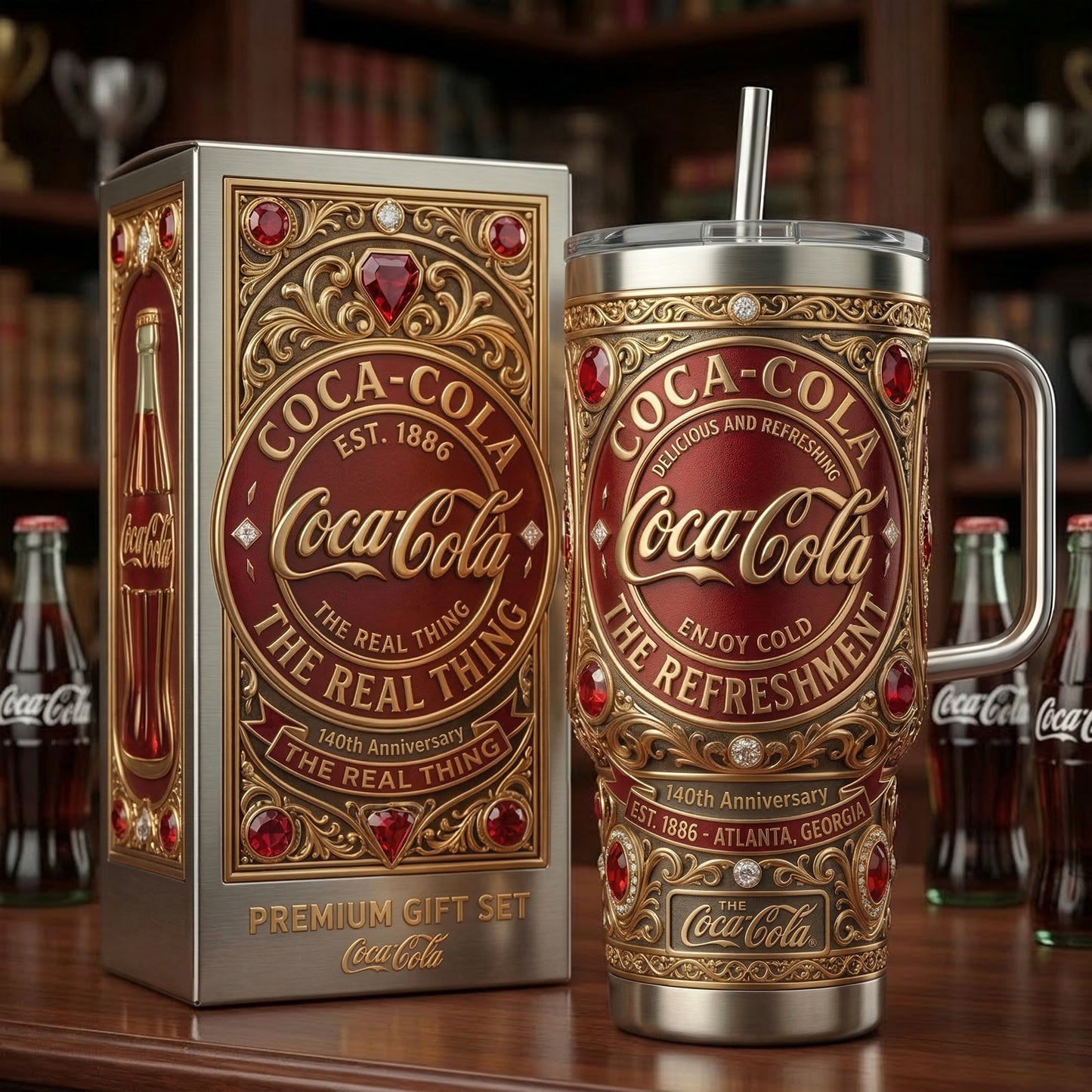 Cola Insulated Tumbler 30oz V6 , Cola Tumbler 40oz