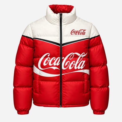 Cola Classic Puffer Jacket , Cola Windproof Puffer Jacket