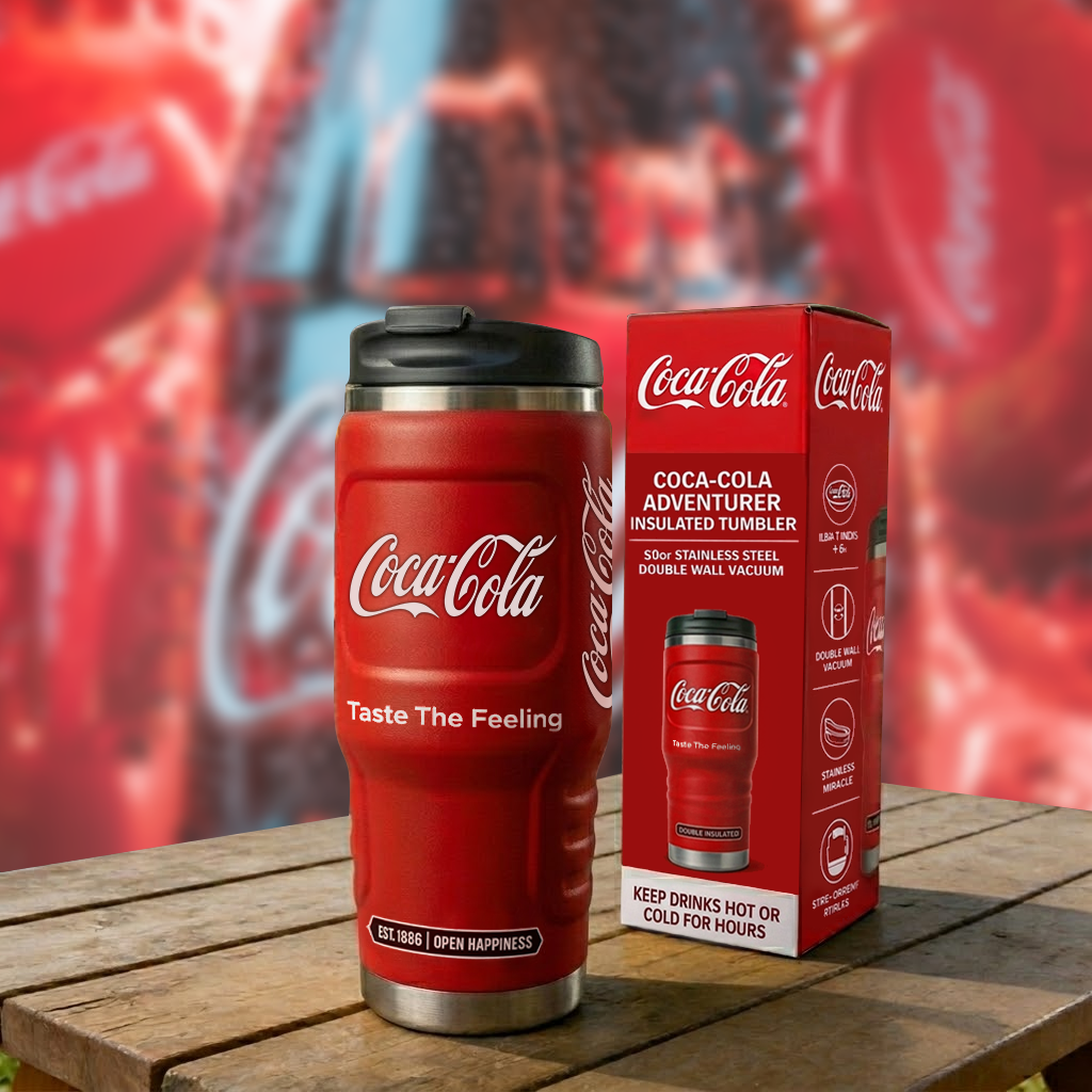Cola Taste The Feeling Tumbler 30oz V14, Cola Tumbler 40oz