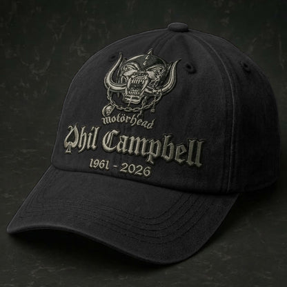 MH Phil Campbell 1961 - 2026 Cap V2, MH Tribute Cap