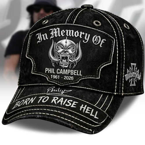 MH Phil Campbell 1961 - 2026 Cap , MH Tribute Cap