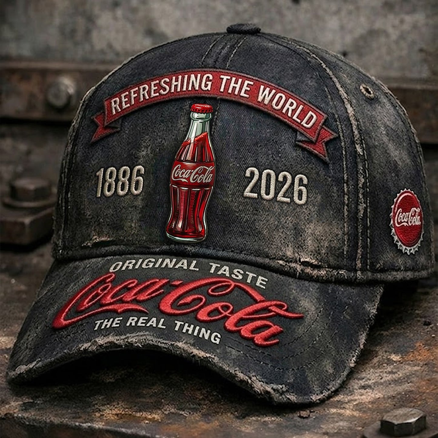 Cola Refreshing The World Cap V12, Cola Luxury Classic Cap