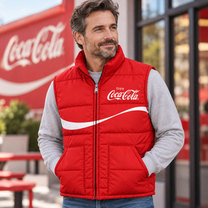 Cola Classic Sleeveless Windproof Puffer Jacket V2