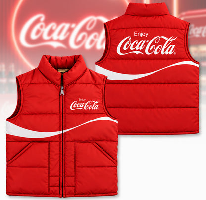 Cola Classic Sleeveless Windproof Puffer Jacket V2