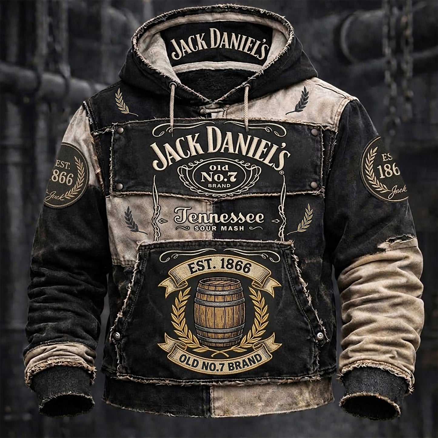 Jack Dani Old No. 7 Brand Hoodie V3