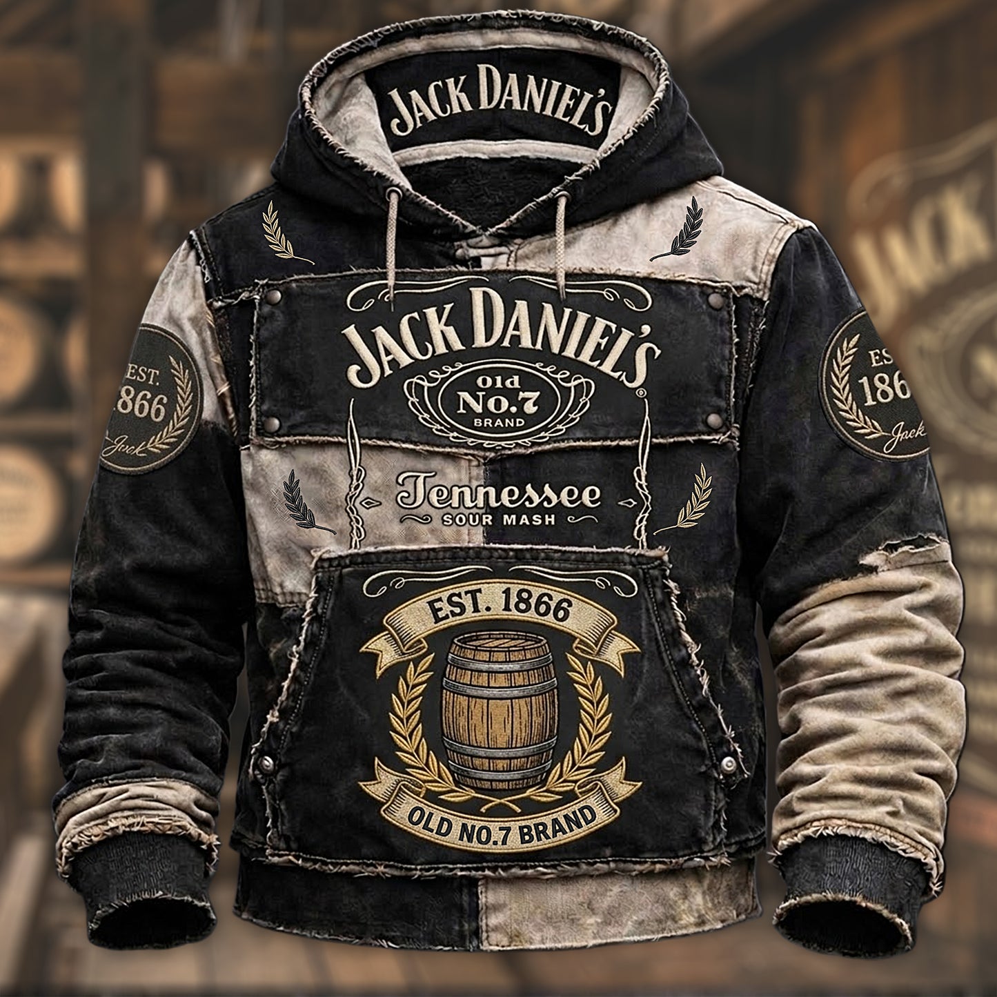 Jack Dani Old No. 7 Brand Hoodie V3