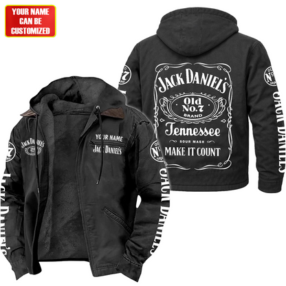 Personalized Jack Dani Old No.7 Brand Fur lining Paddle Jacket