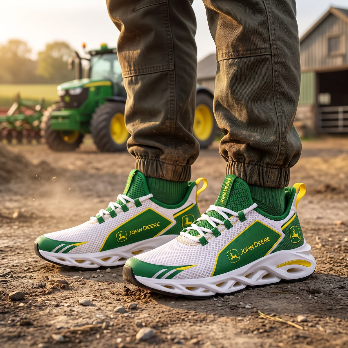 J.Deere Tractor Heritage Chunky Custom Sneaker