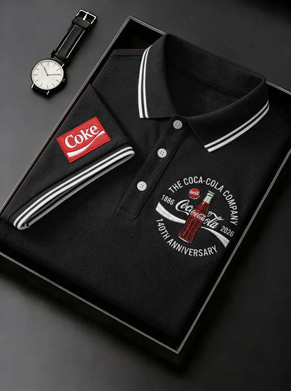 Cola 140th Anniversary Polo V4 , Cola Shirt , Cola 2026 Shirt