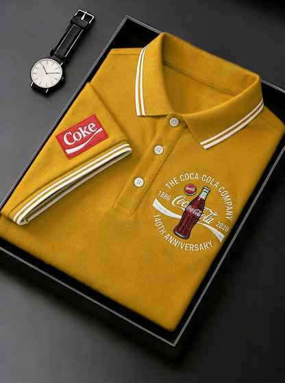 Cola 140th Anniversary Polo V4 , Cola Shirt , Cola 2026 Shirt
