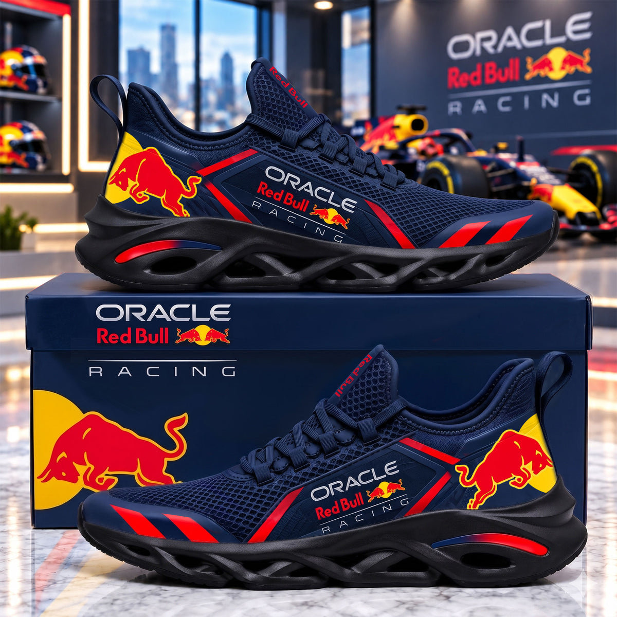 Oracle Red Bll Racing Chunky Custom Sneaker