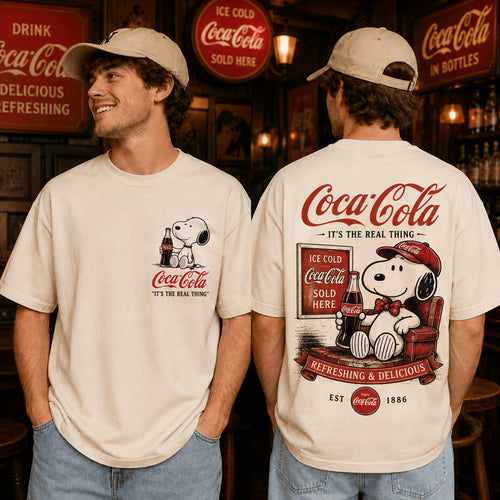 Cola It's The Real Things T-Shirt V15, Cola T-Shirt 2026