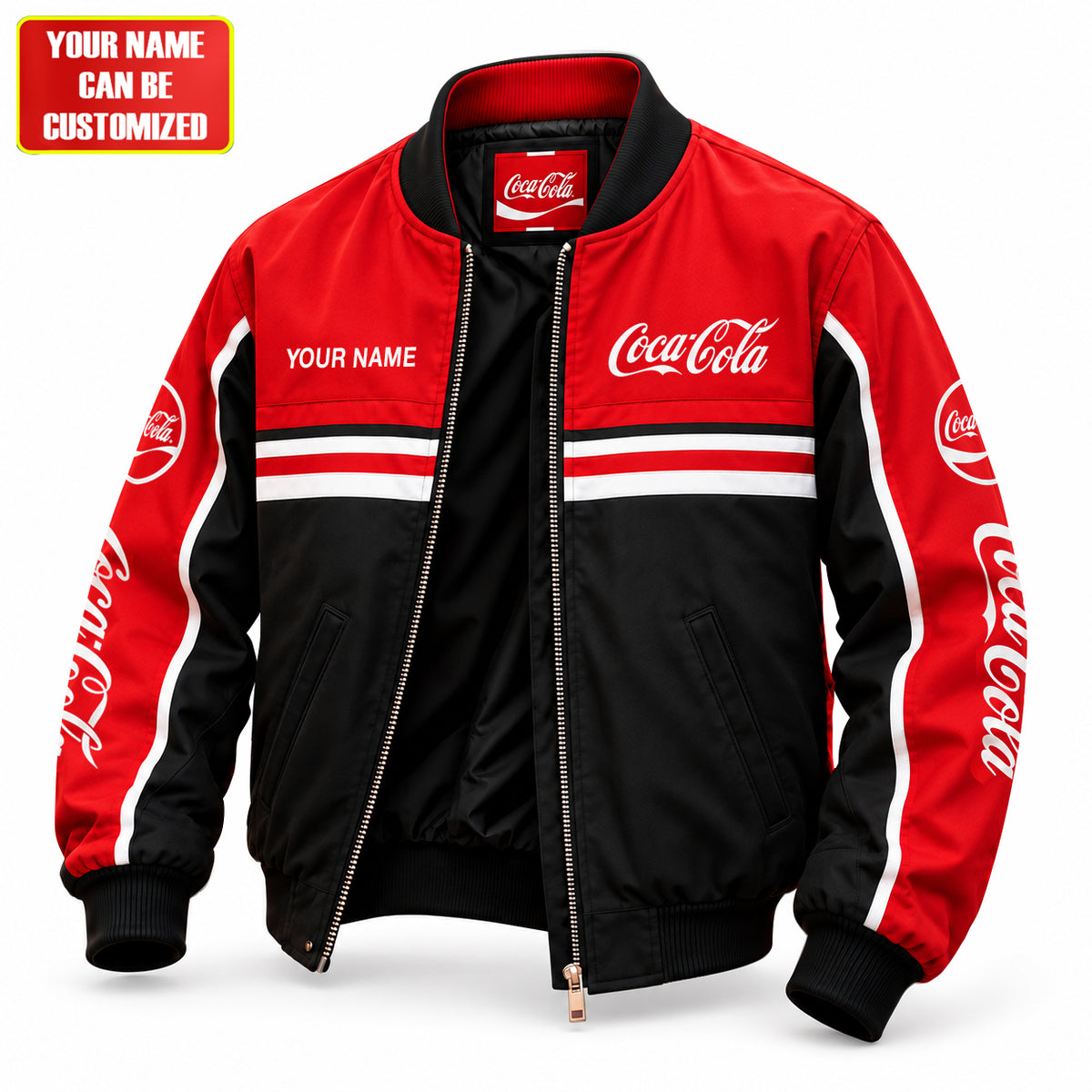 Personalized Cola Classic Bomber Jacket