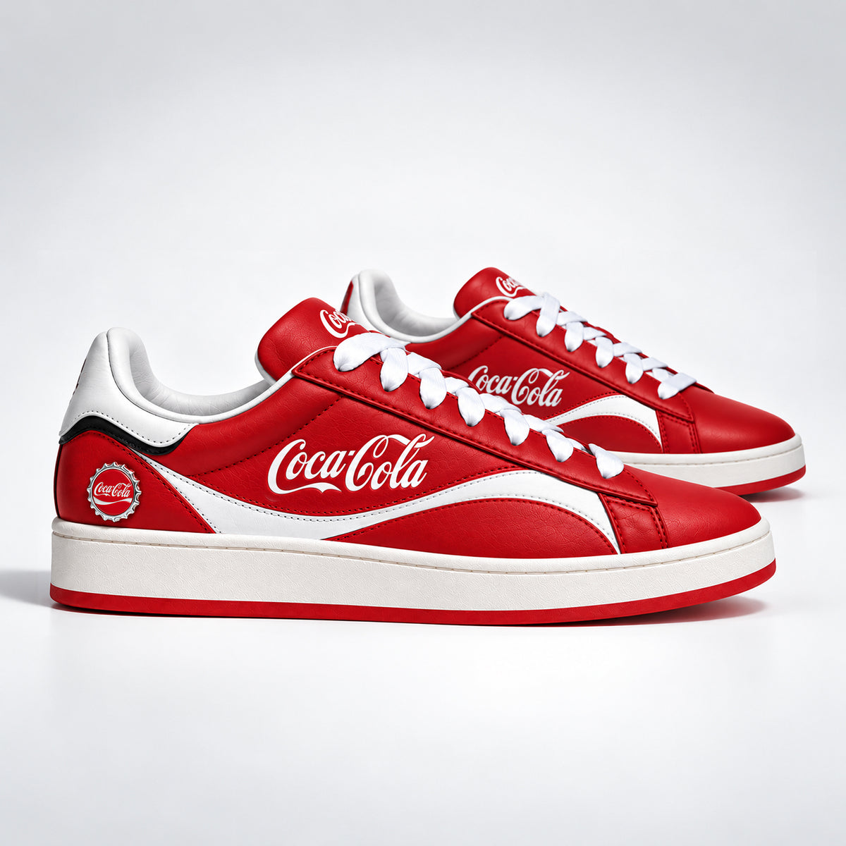 Cola Classic Custom Smith Shoes, Cola Sneakers