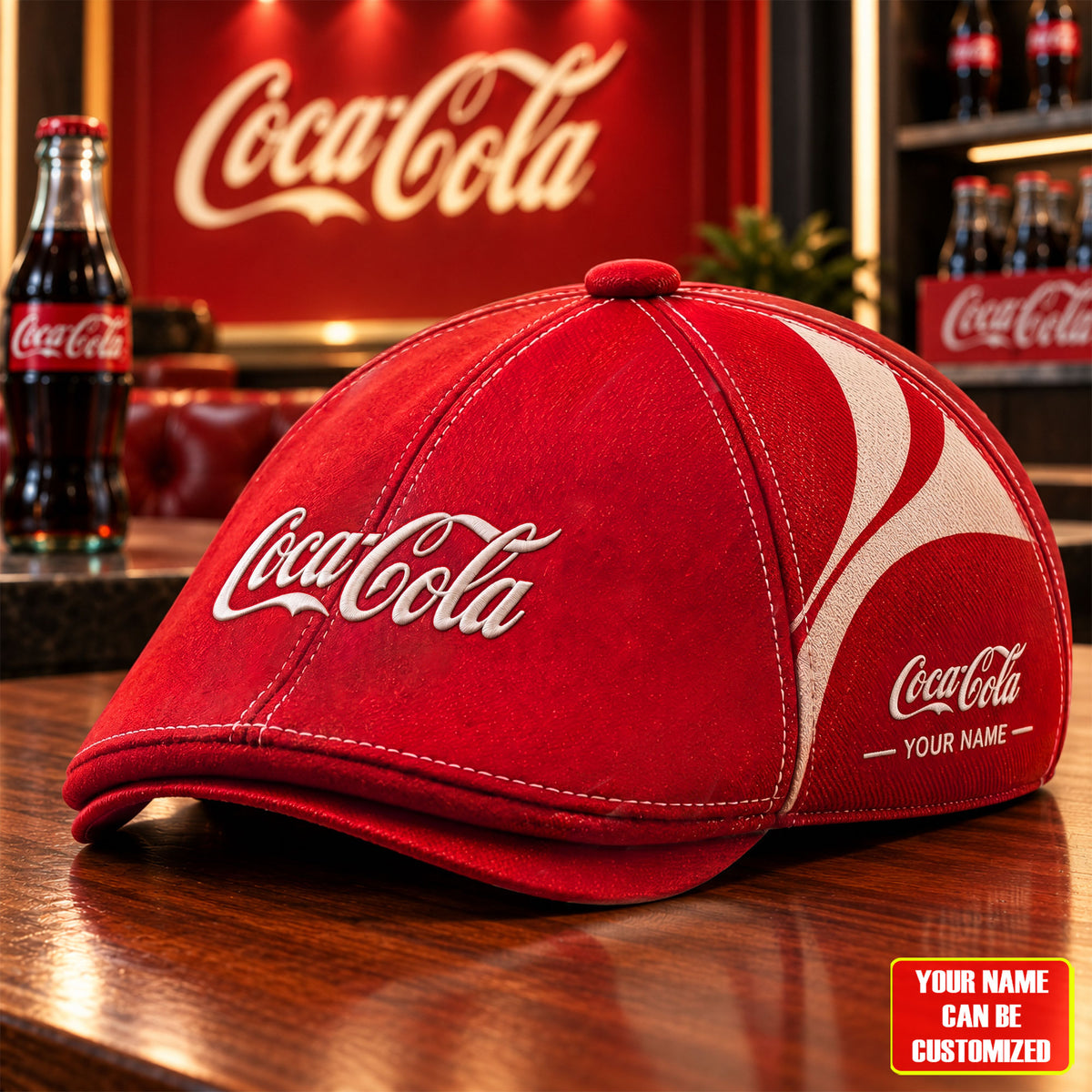 Cola Classic Ivy Cap, Flat Cap V3