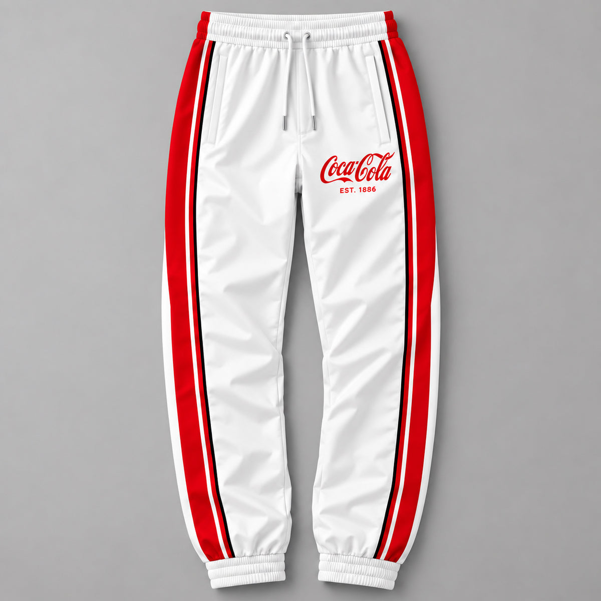 Cola EST. 1886 Zipper Stand Collar Jacket & Sweatpants Set