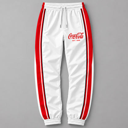 Cola EST. 1886 Zipper Stand Collar Jacket & Sweatpants Set