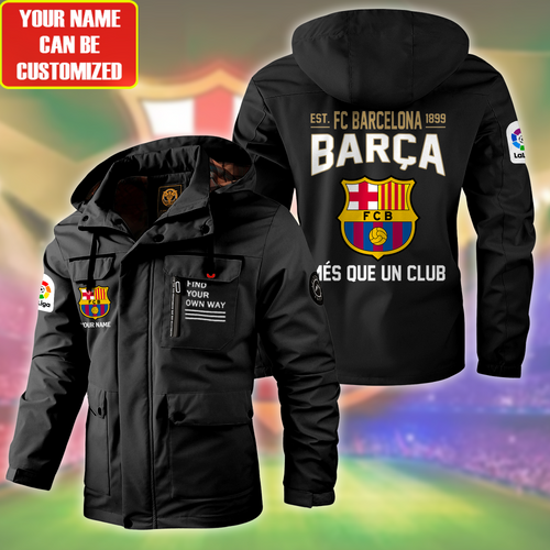 Barca EST. 1899 Windbreaker Hooded Jacket