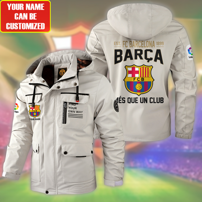 Barca EST. 1899 Windbreaker Hooded Jacket