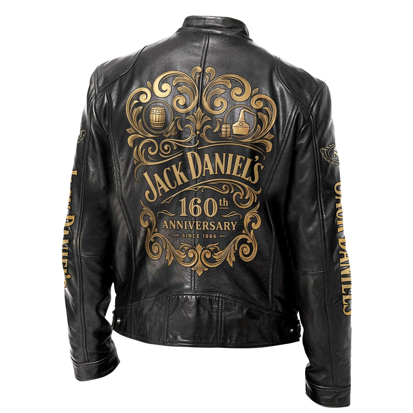 Jack Dani 160th Anniversary Collar Leather Jacket V3