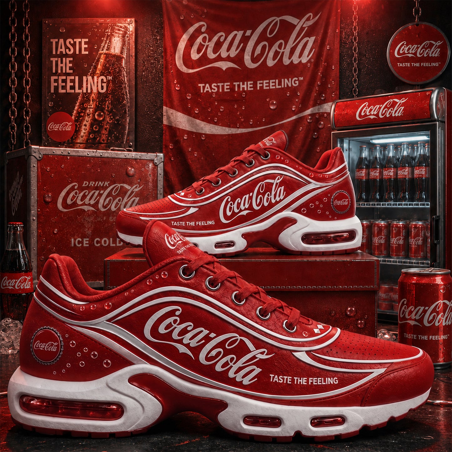 Cola Taste The Feeling Air Cushion Sneaker, Cola Sneaker V2