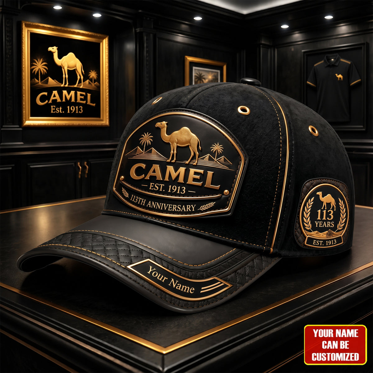 Camel 113th Anniversary Cap, Camel Vintage Cap