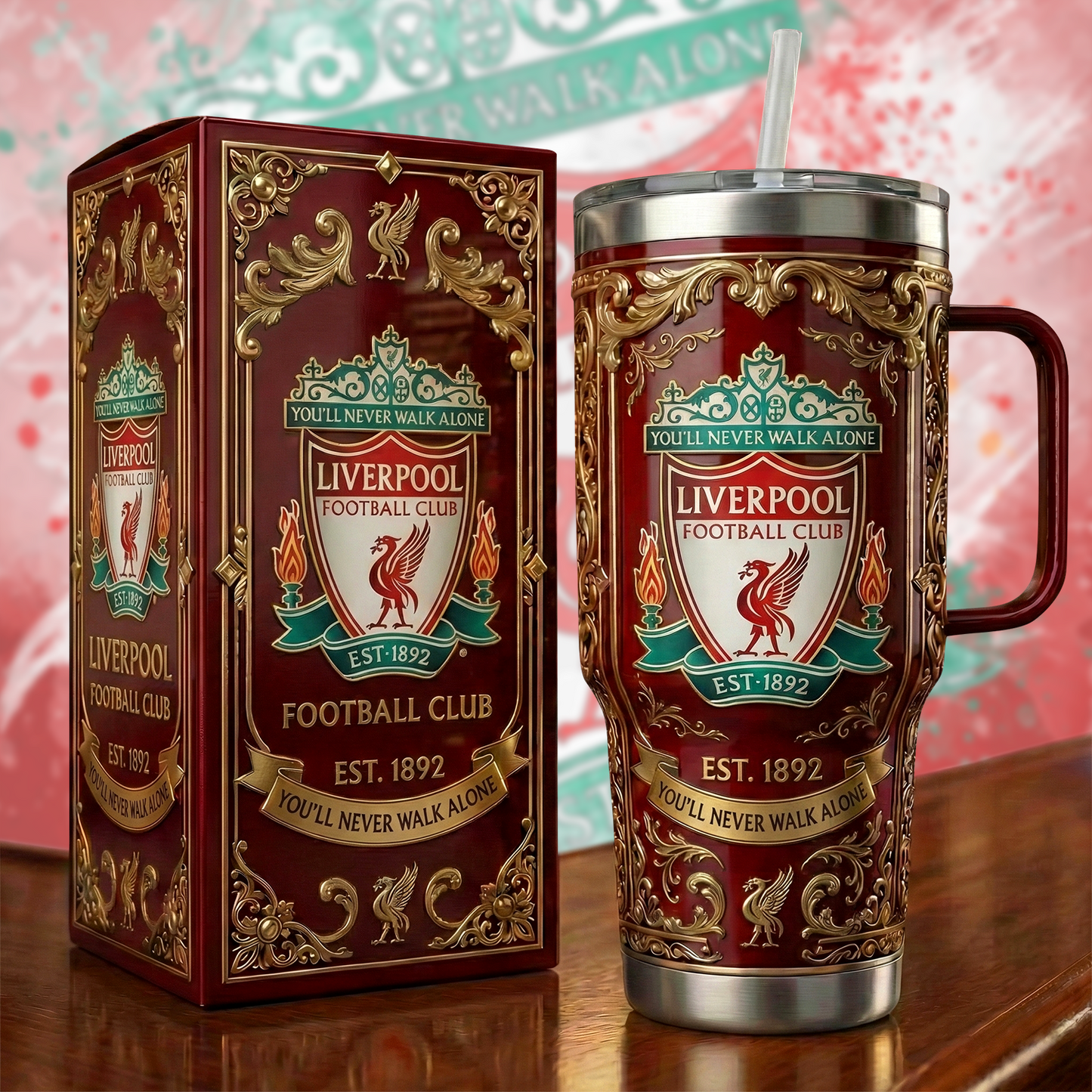 L.V.P FC 2026 Insulated Tumbler 30oz V2, L.V.P FC Tumbler 40oz