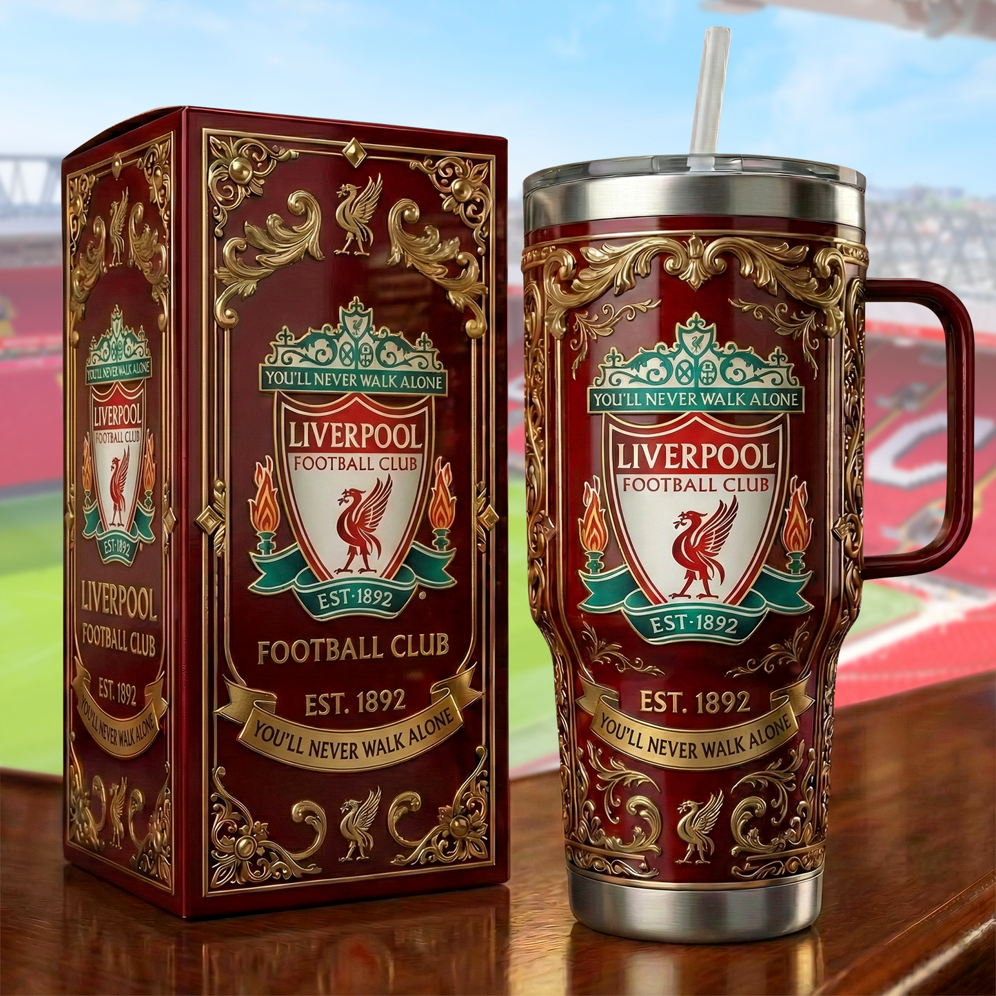 L.V.P FC 2026 Insulated Tumbler 30oz V2, L.V.P FC Tumbler 40oz