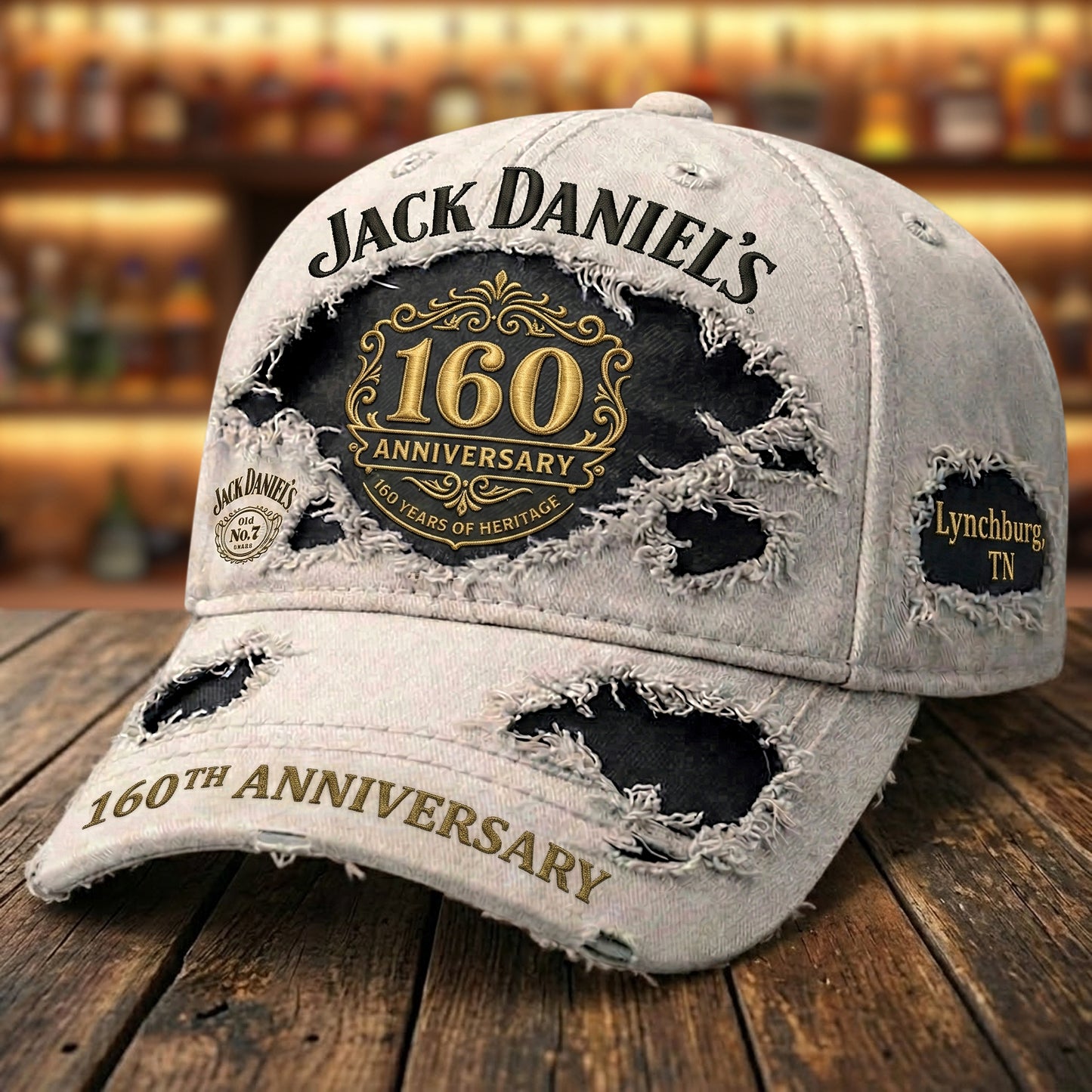 Jack Dani 160TH Anniversary Cap V3, Jack Dani Luxury Classic Cap