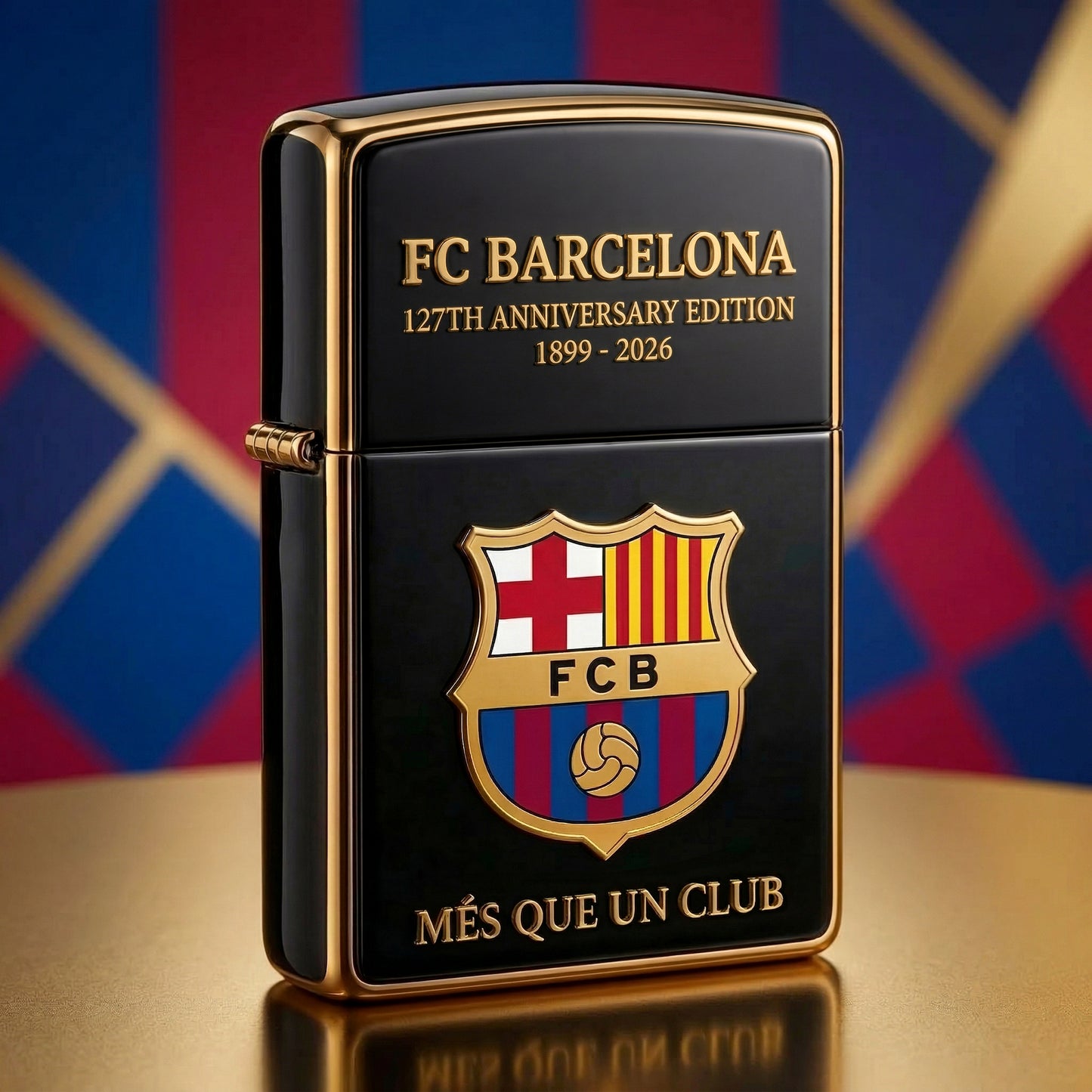Personalized Barca 127th Anniversary Zippo Lighter