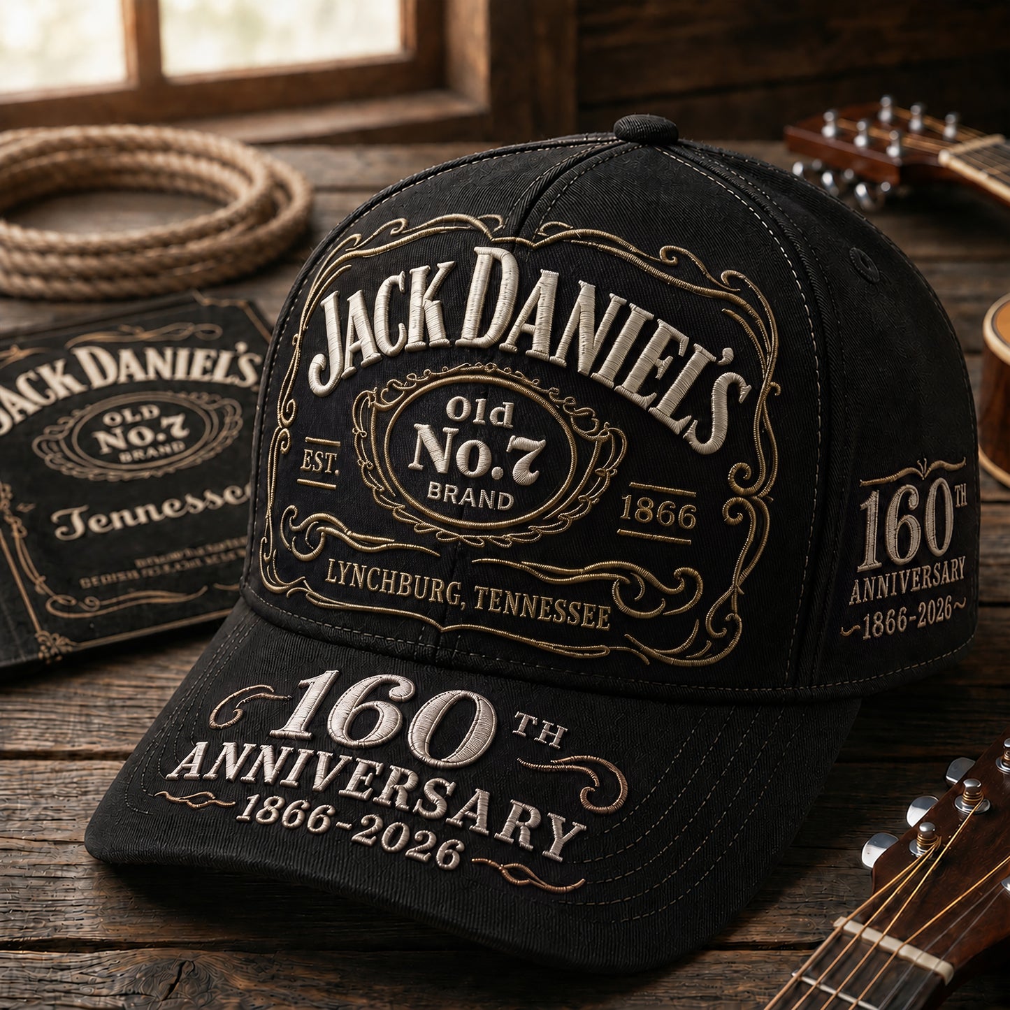 Jack Dani 160th Anniversary Cap V22, Jack Dani Vintage Classic Cap
