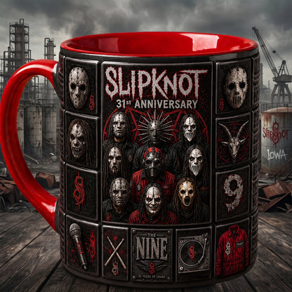 SK 31st Anniversary Accent Mug, SK Mug , Rock Gifts