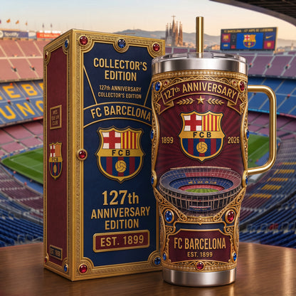 Barca 127th Anniversary Insulated Tumbler 30oz , Barca Tumbler 40oz V2