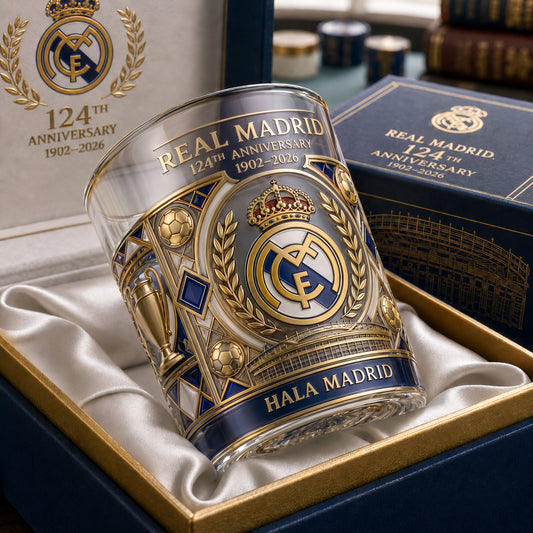 Real C.F. 124TH Anniversary Glass , Real Glass