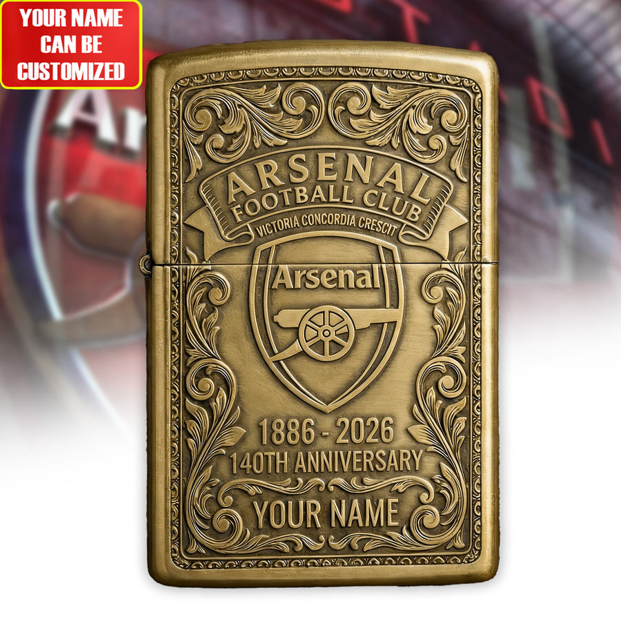 Personalized ARS FC 140TH Anniversary Zippo Lighter