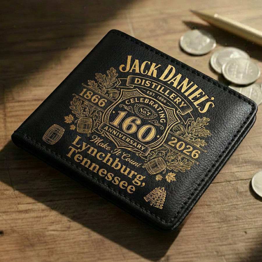 Jack Dani 160TH Anniversary Leather Wallet