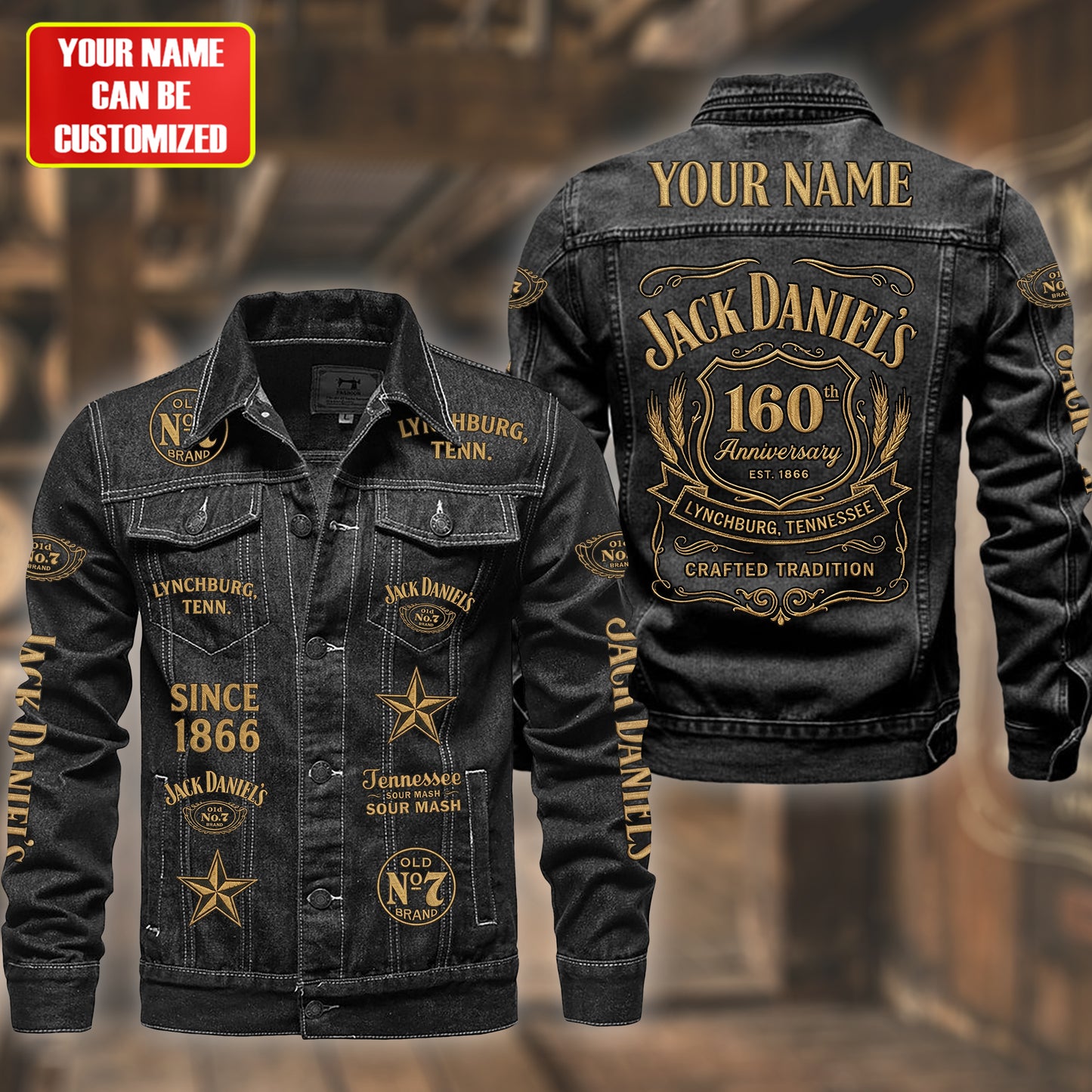 Jack Dani 160th Anniversary Denim Casual Jacket
