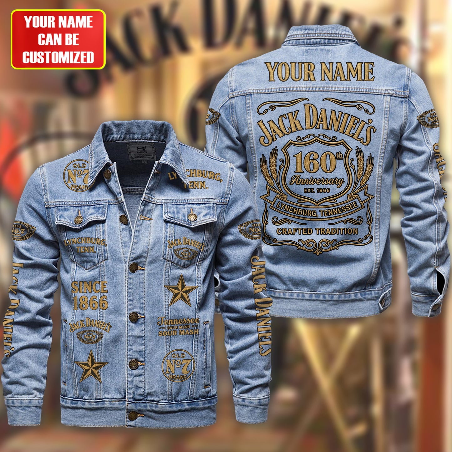 Jack Dani 160th Anniversary Denim Casual Jacket