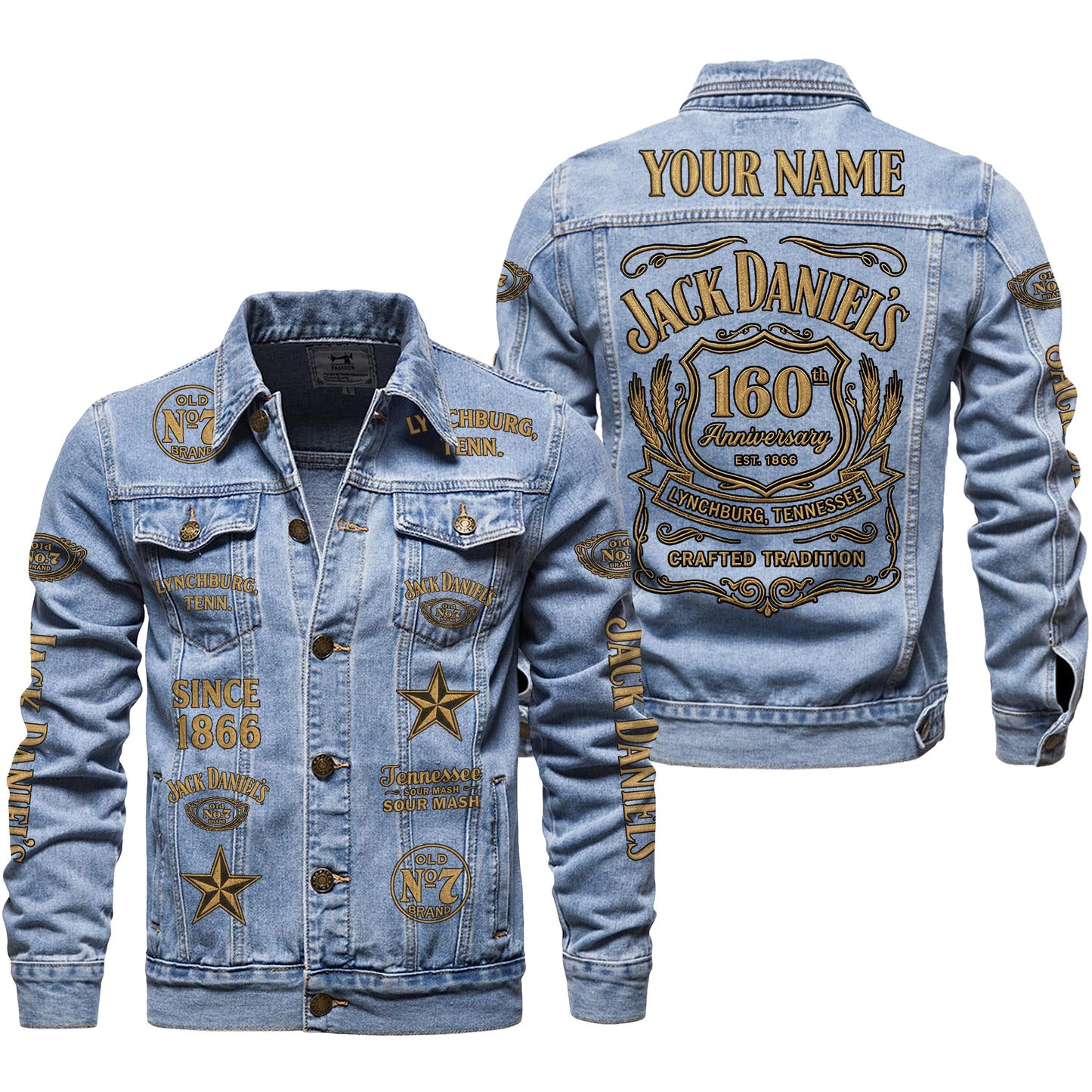 Jack Dani 160th Anniversary Denim Casual Jacket