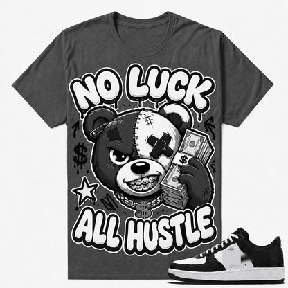 NO LUCK ALL HUSTLE Shirt To Match AF 1 Low, AF 1 Low Matching Shirt