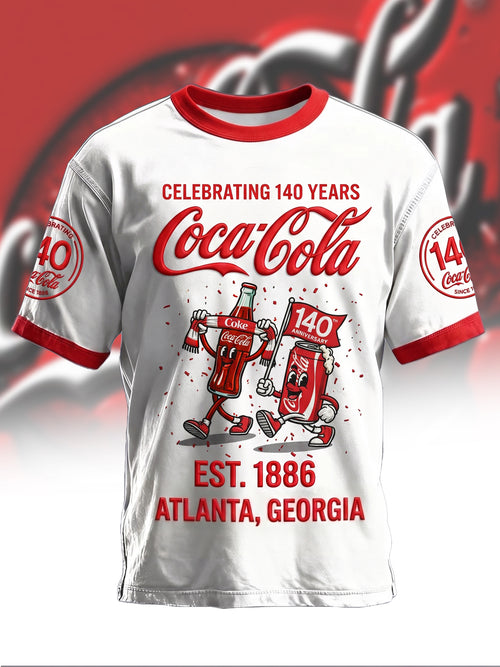 Cola 140th Anniversary T Shirt V6, Cola T-Shirt 2026