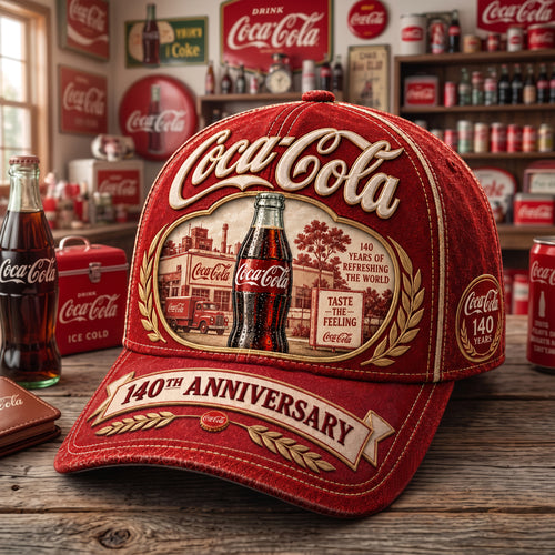 Cola 140th Anniversary Cap V34, Cola Vintage Cap