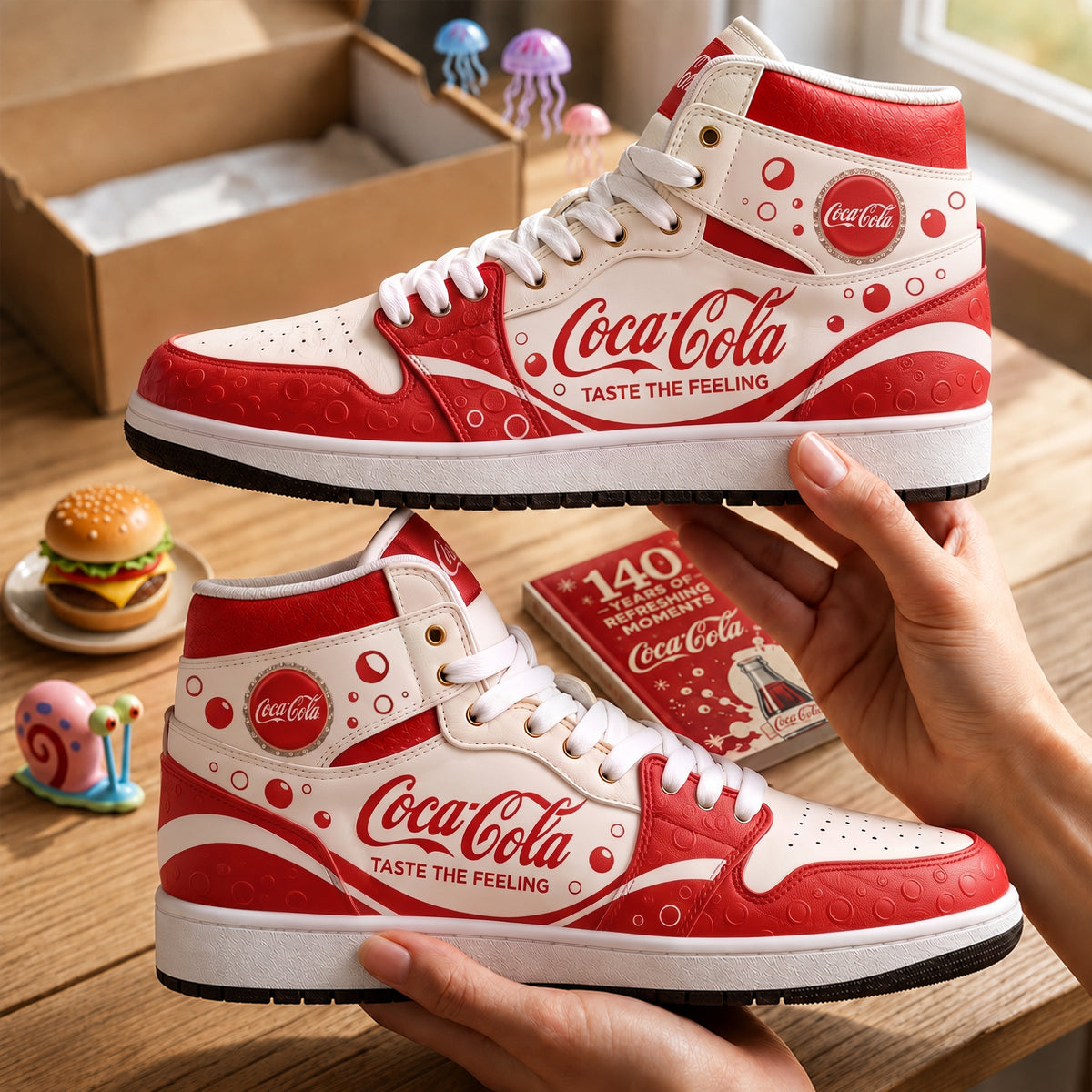 Cola Taste The Feeling AJ1 Custom Sneaker