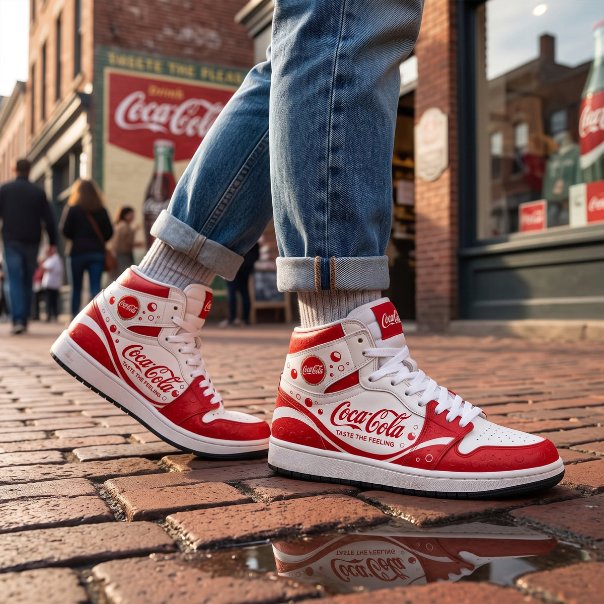 Cola Taste The Feeling AJ1 Custom Sneaker