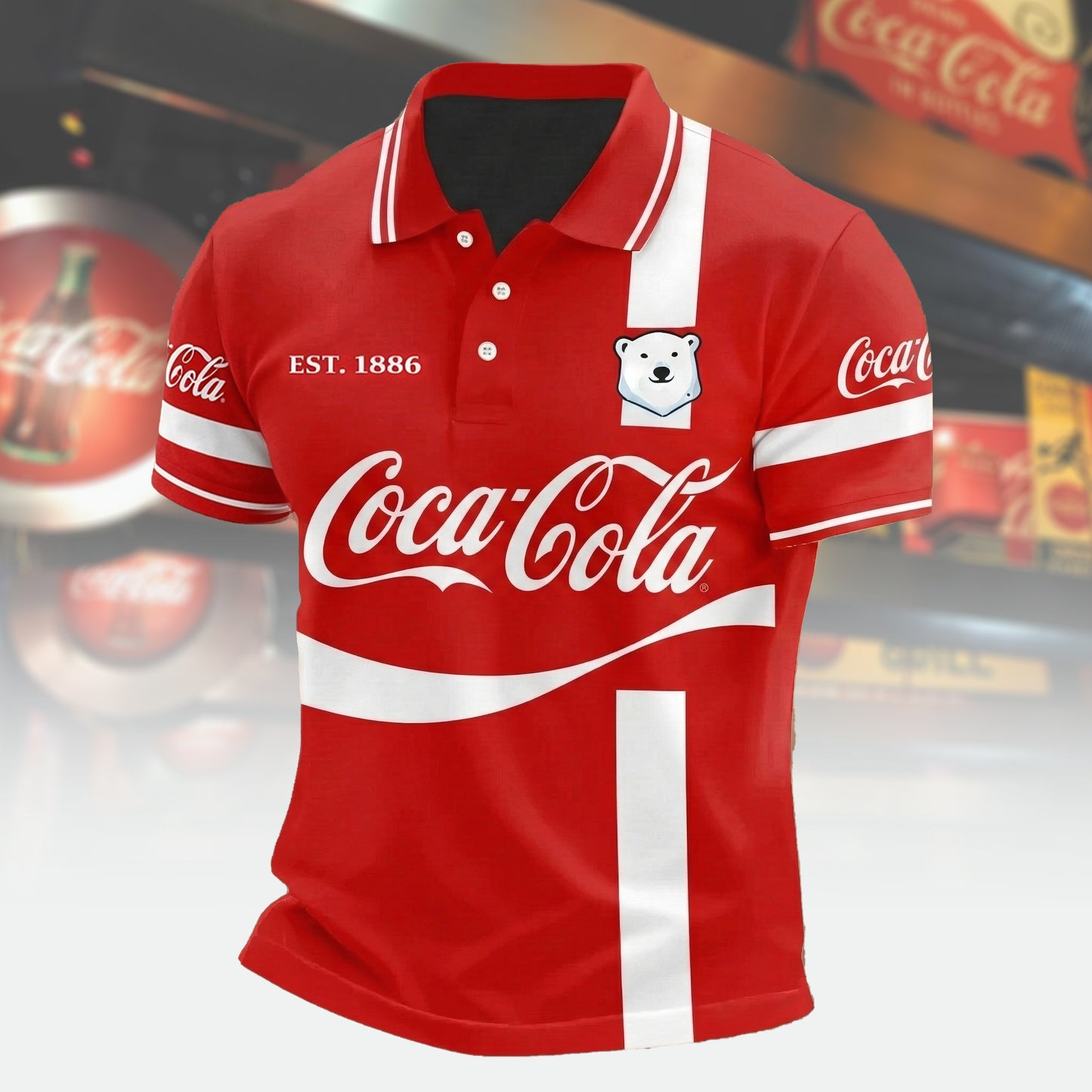 Cola EST. 1886 Polo , Cola Shirt , Cola 2026 Shirt