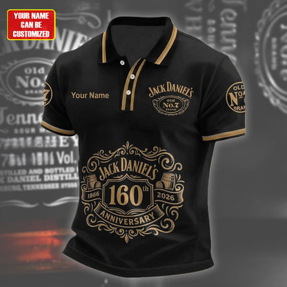 Personalized Jack Dani 160th Anniversary Polo V2, Jack Dani Shirt , Jack Dani 2026 Shirt