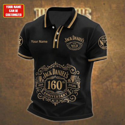 Personalized Jack Dani 160th Anniversary Polo V2, Jack Dani Shirt , Jack Dani 2026 Shirt