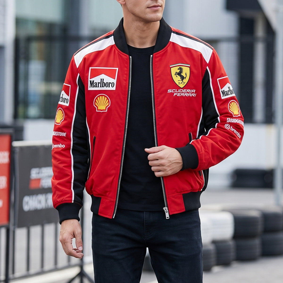 Marlbor Racing Bomber Jacket