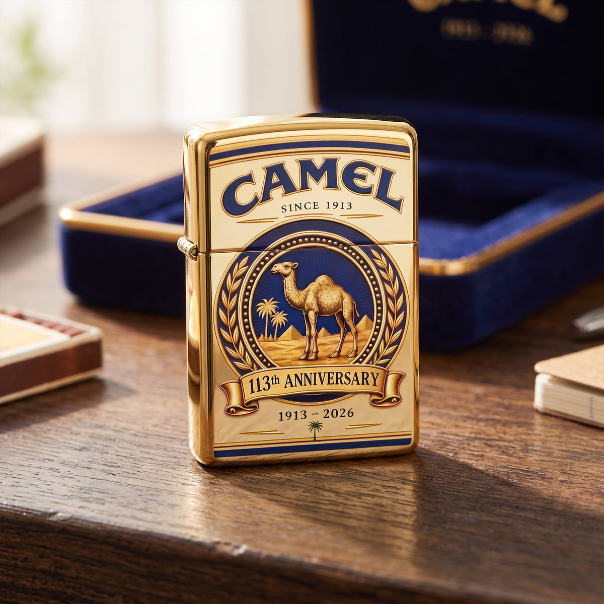 Camel 113th Anniversary Zippo Lighter, Camel Since 1913 Zippo Lighter V3