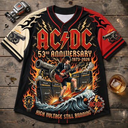 AC 53rd Anniversary Baseball Jersey Shirt 3D